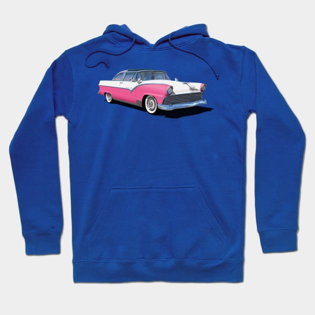 FORD Fairlane Crown Victoria Skyliner 1955 Hoodie by TheStuffInBetween